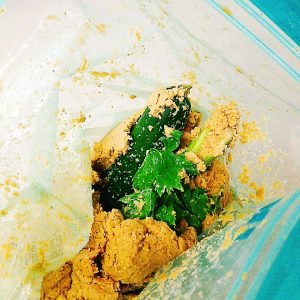 イケアの袋でぬか漬け